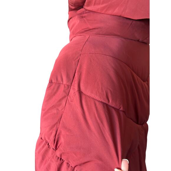 Free People Hailey Hooded Puffer Coat Women's Size XS Oversized Comfy Warm Indie - Picture 10 of 16